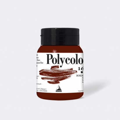 Акриловая краска "Polycolor" бордовый 500 ml